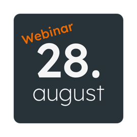Webinar 28. august